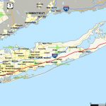Long Island Highway Map   Sunrise Highway Long Island Map (New York Within Printable Map Of Long Island