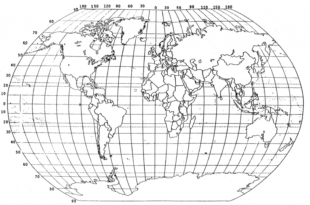 Longitude Latitude World Map 7 And 18 | Sitedesignco intended for Map Of World Latitude Longitude Printable