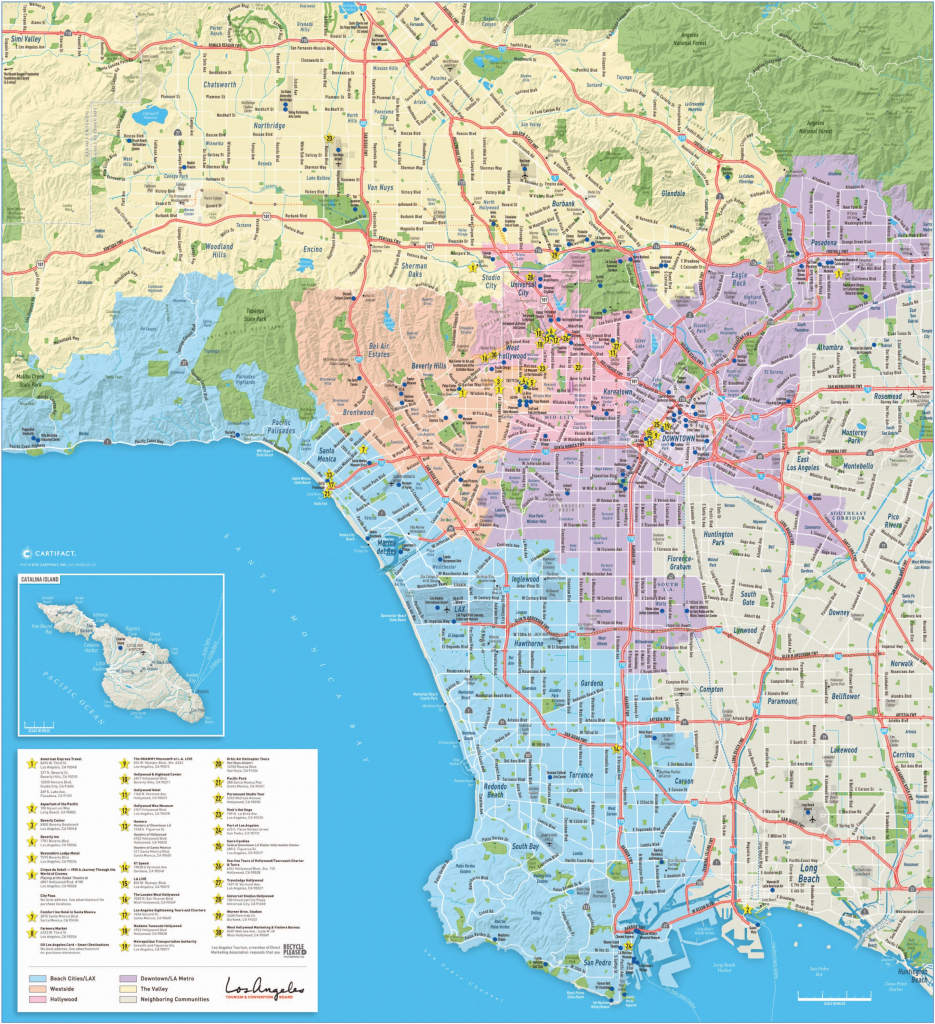 Los Angeles Maps | California, U.s. | Maps Of L.a. (Los Angeles) with regard to Printable Map Of Los Angeles County