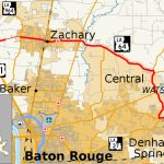 Louisiana Highway 64   Wikipedia Regarding Printable Map Of Baton Rouge