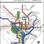 Luv The Metro! Seriously One Of The Easiest Places To Get Around For Printable Washington Dc Metro Map