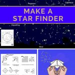 Make A Star Finder    Fold A Printable Sky Map Like A Paper "fortune Within Printable Star Map