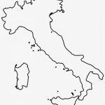 Map Coloring Pages Fresh Outline Map Italy Printable   Italy Map In Printable Blank Map Of Italy