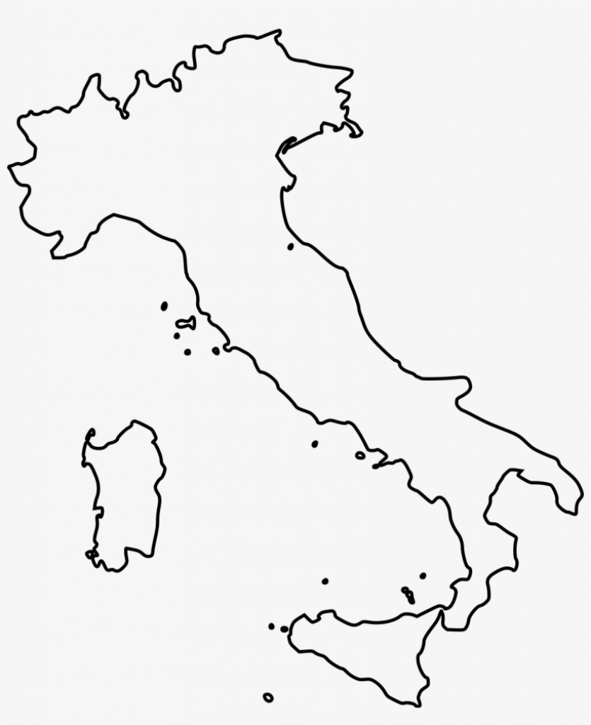 Map Coloring Pages Fresh Outline Map Italy Printable - Italy Map in Printable Blank Map Of Italy