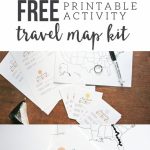 Map My Trip For Kids | Free Printables And Templates | Road Trip For Printable Road Trip Maps
