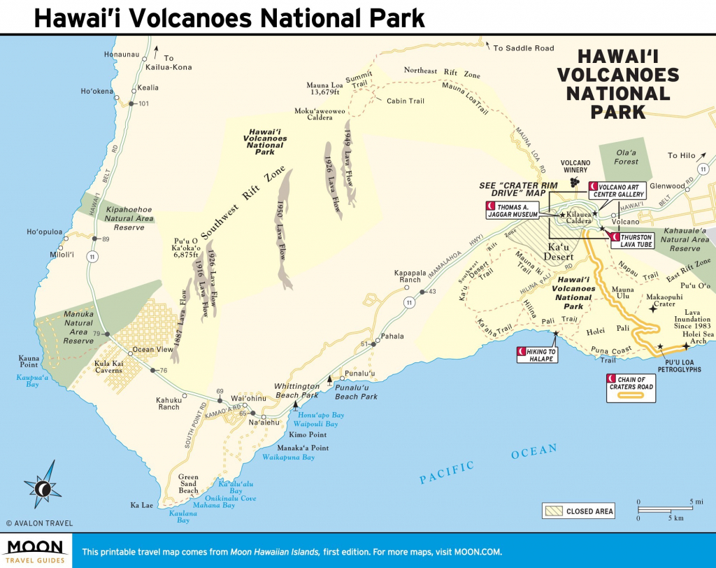 Map Of Active Volcanoes In The United States Best Printable Travel pertaining to Map Of The Big Island Hawaii Printable