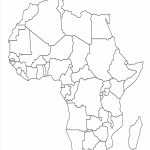 Map Of Africa Template | Silhouettes | Africa Map, Africa Outline Inside Free Printable Map Of Africa