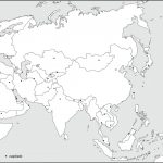 Map Of Asia Printable Maps Blank Map Of Asia Countries Regarding Printable Map Of Asia