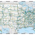 Map Of California Highways And Freeways Free Printable Us Road Map Intended For Printable Us Road Map