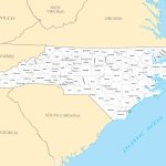 Map Of Cities In North Carolina And Travel Information | Download Regarding Printable Map Of North Carolina