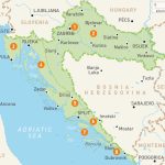 Map Of Croatia | Croatia Regions | Rough Guides Throughout Printable Map Of Croatia