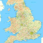 Map Of England And Wales Regarding Printable Map Of England With Towns And Cities