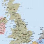 Map Of Great Britain Showing Towns And Cities   Map Of Great Britain Intended For Printable Map Of England With Towns And Cities