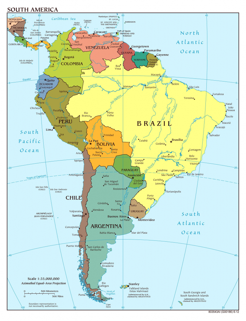 Map Of Honduras With Capital Printable Maps South America With with regard to Printable Map Of Honduras