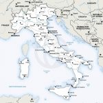 Map Of Italy Political In 2019 | Free Printables | Italy Map, Map Of Inside Printable Map Of Italy With Regions
