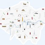 Map Of London Boroughs Printpepper Pot Studios Regarding Printable Map Of London Boroughs