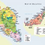 Map Of Malaysia » Travel Pertaining To Printable Map Of Malaysia
