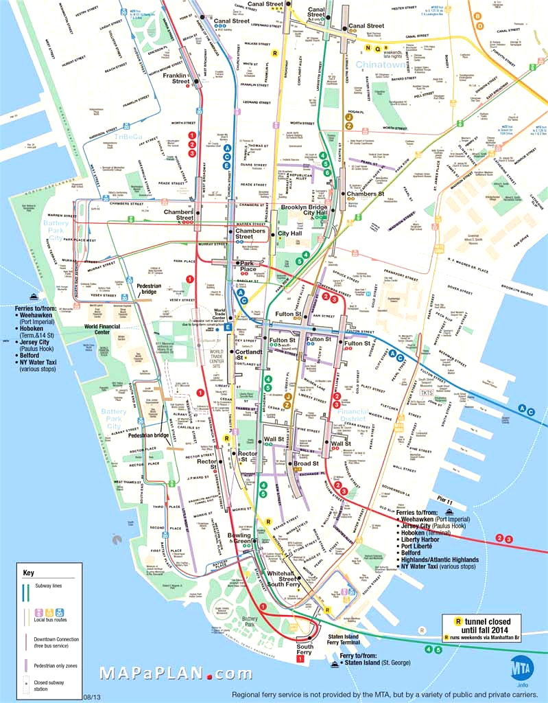 Map Of Manhattan Nyc And Travel Information | Download Free Map Of regarding Printable Walking Map Of Midtown Manhattan