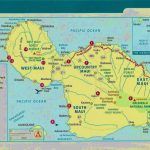 Map Of Maui Hawaii | Afputra Intended For Maui Road Map Printable