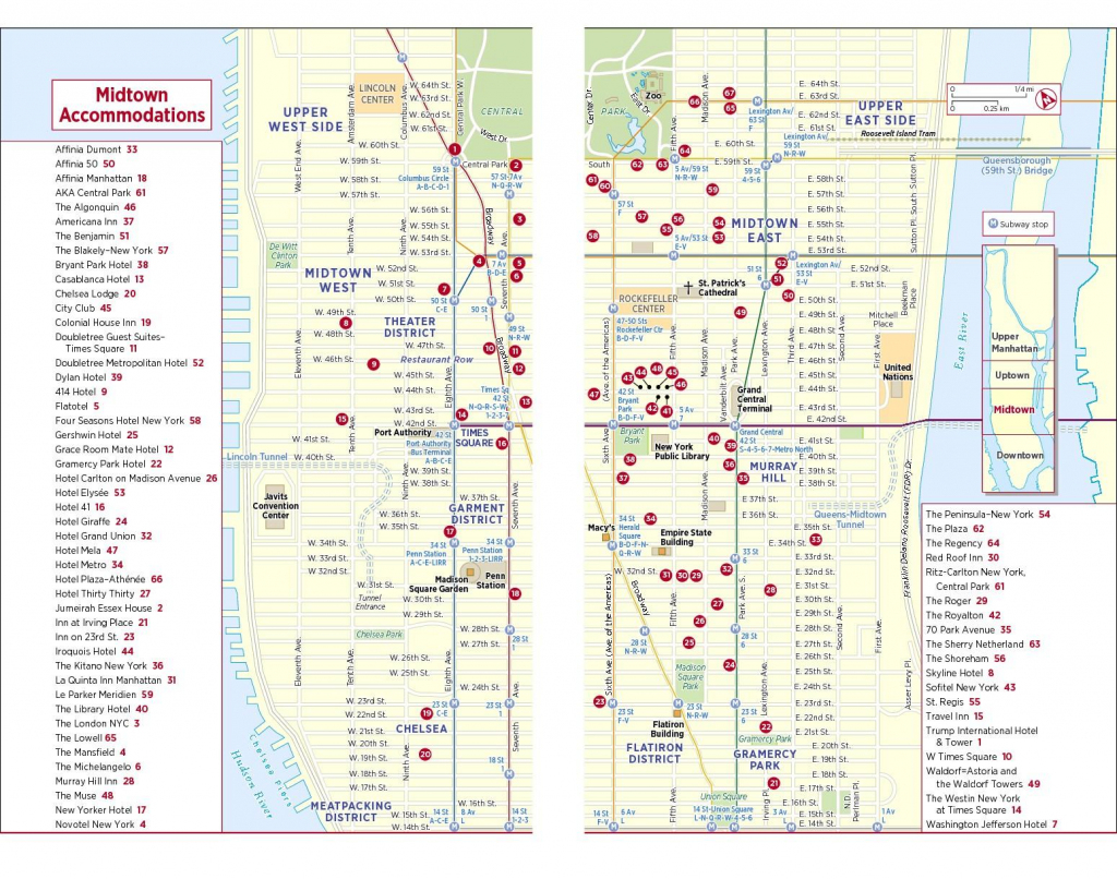 Map Of Midtown Manhattan Printable - Printable Walking Map Of with regard to Nyc Walking Map Printable