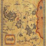 Map Of Narnia"luv2Right | Redbubble With Regard To Printable Map Of Narnia