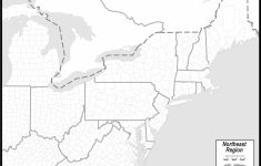 Printable Map Of The Northeast
