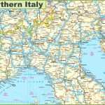Map Of Northern Italy Intended For Printable Map Of Northern Italy