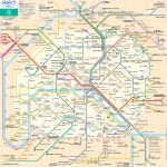 Map Of Paris Subway, Underground & Tube (Metro): Stations & Lines With Printable Paris Metro Map