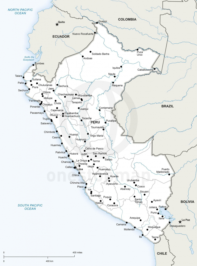 Map Of Peru Political | Things Peru | Map Vector, Map, Peru inside Printable Map Of Peru