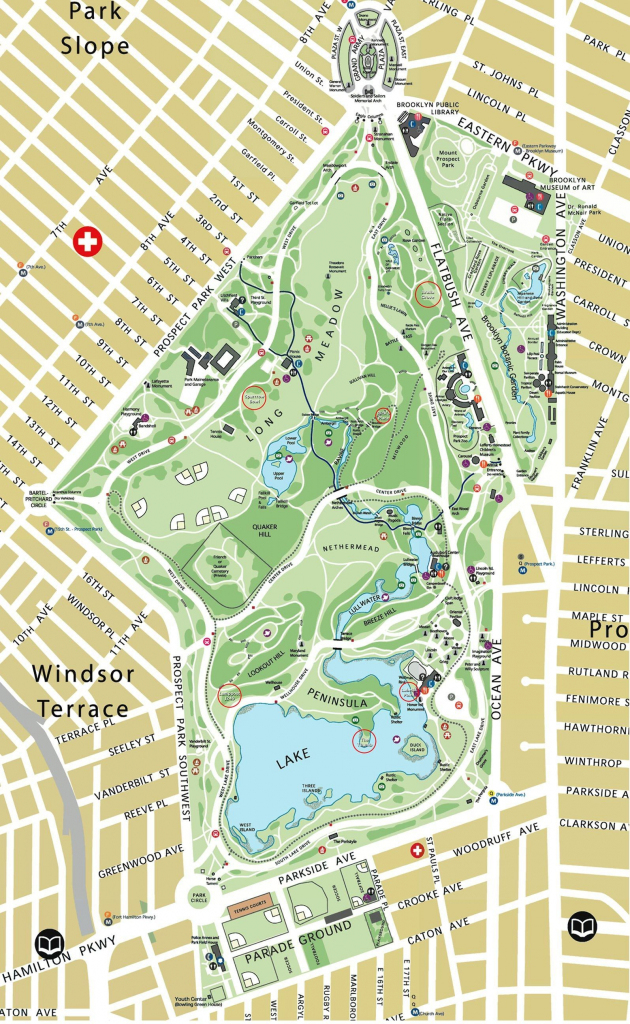 Map Of Prospect Park Brooklyn Ny | Interface Look And Feel within Prospect Park Map Printable