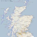 Map Of Scotland Inside Printable Map Of Scotland