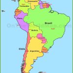 Map Of South America With Countries And Capitals | Color Psychology Pertaining To Printable Map Of South America With Countries