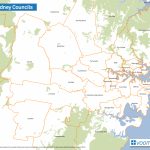 Map Of Sydney Council Areas (With 2016 Amalgamations) – Voommaps With Printable Map Of Sydney Suburbs