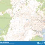 Map Of Sydney Suburbs – Voommaps In Printable Map Of Sydney Suburbs