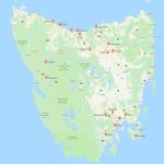 Map Of Tasmania | Tasmania Travel Guide Intended For Printable Map Of Tasmania