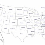 Map Of United States With State Names Printable New Blank Us 6 Inside Map Of United States With State Names Printable