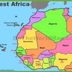 Map Of West Africa With Printable Map Of Africa With Countries And Capitals