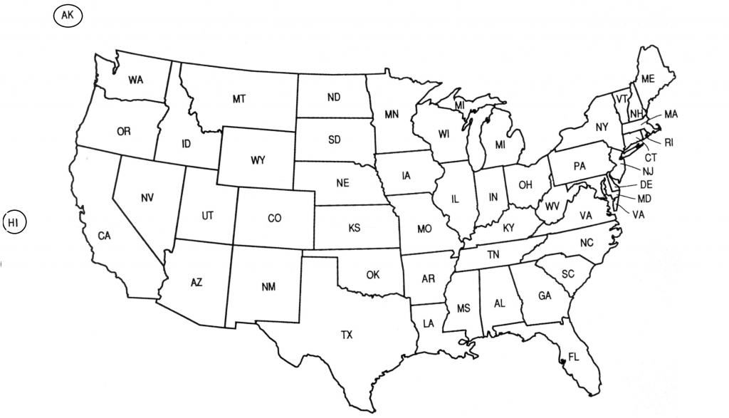 united states labeled map in us map with states labeled printable