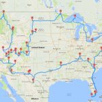 Map Shows The Ultimate U.s. National Park Road Trip Regarding Printable Map Of Utah National Parks