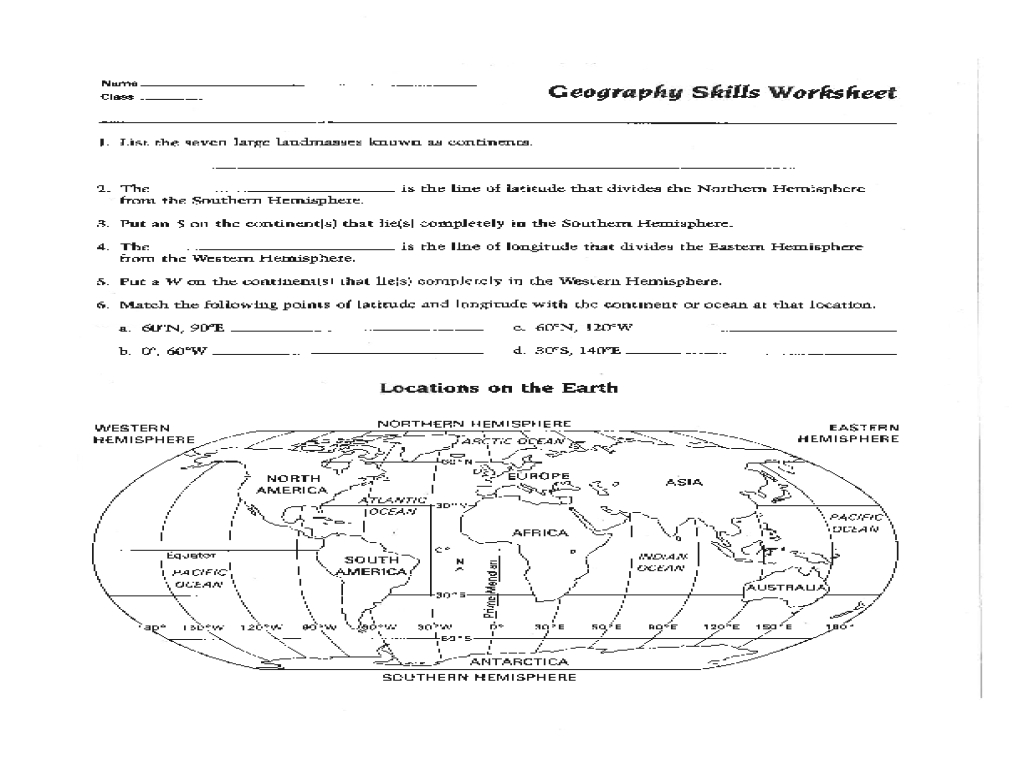 Map Skills Worksheet Pdf Fresh Best Solutions Of 6Th Grade Geography with Map Skills Quiz Printable