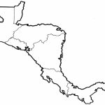 Map Worksheet Of Mexico Refrence Blank Central America And Caribbean Regarding Printable Blank Map Of Central America