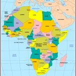 Maps Of Africa With Regard To Printable Map Of Africa With Countries And Capitals