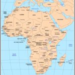 Maps Of Africa Within Printable Map Of Africa With Countries And Capitals
