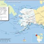 Maps Of Alaska State, Usa   Nations Online Project Pertaining To Printable Map Of Alaska With Cities And Towns