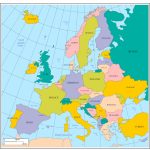 Maps Of Europe Inside Europe Map Puzzle Printable