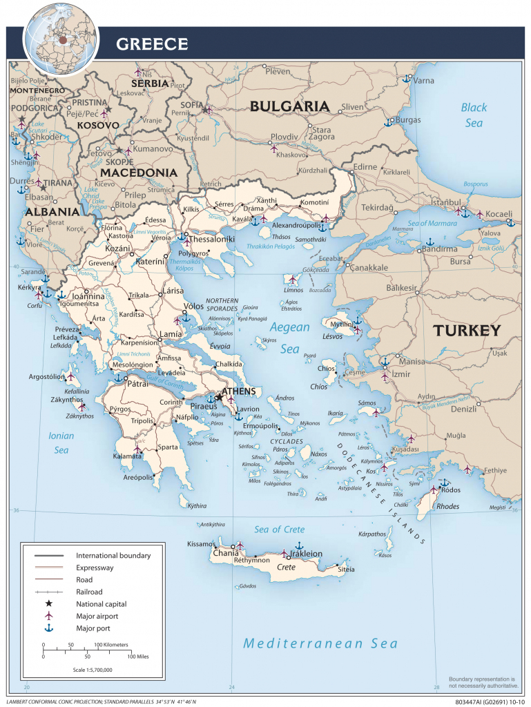 Maps Of Greece | Greece Detailed Map In English | Tourist Map (Map pertaining to Printable Map Of Greece