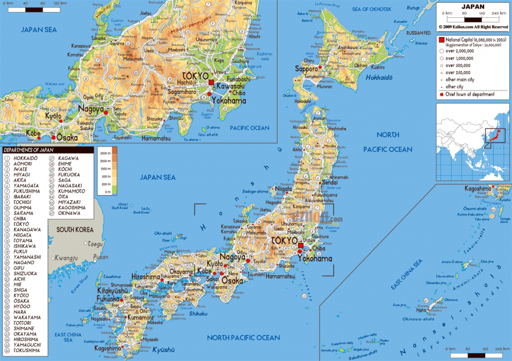 Maps Of Japan | Detailed Map Of Japan In English | Tourist Map Of inside Large Printable Map Of Japan