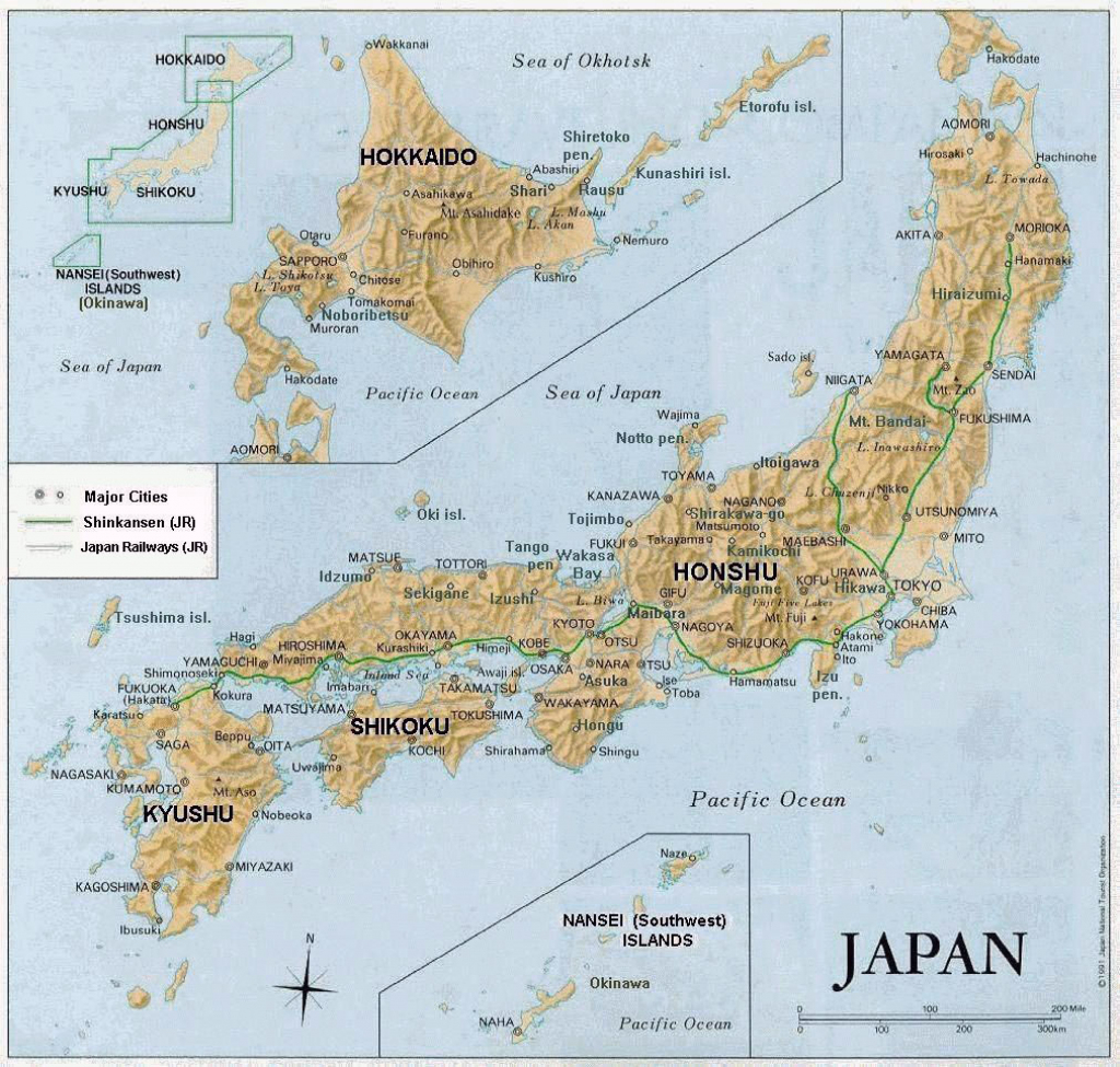 Maps Of Japan | Detailed Map Of Japan In English | Tourist Map Of intended for Free Printable Map Of Japan