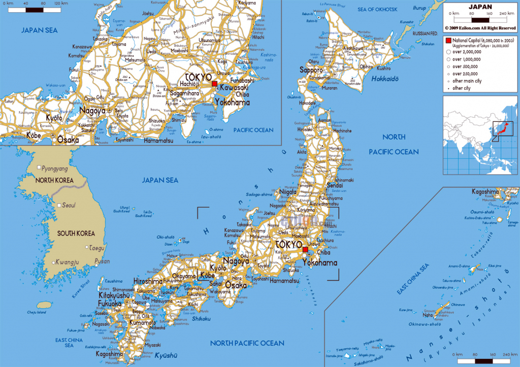 Maps Of Japan | Detailed Map Of Japan In English | Tourist Map Of intended for Printable Map Of Japan With Cities