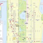 Maps Of New York Top Tourist Attractions   Free, Printable Regarding Printable Street Map Of Manhattan